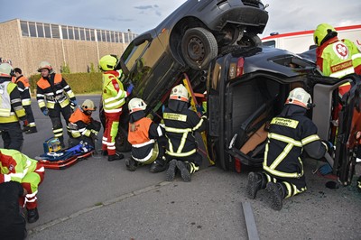 Feuerwehr- und Rettungsübung