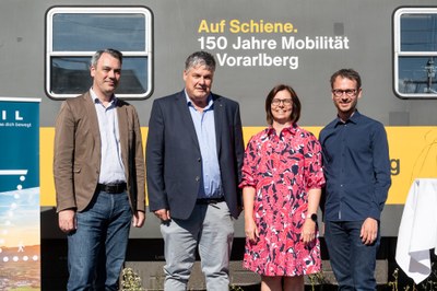 150 Jahre Mobilität in Vorarlberg: Ausstellung am Bahnhof