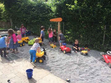 Spielplatzumgestaltung in den Kinderbetreuungseinrichtungen in der Südtirolerstraße 1a, Rankweil