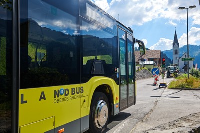 Fahrplanänderung - Landbus Oberes Rheintal - ab 06. April 2021