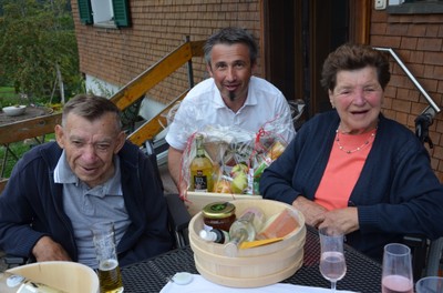 90. Geburtstag - Herr Helmut Vith mit seiner Zwillingsschwester Agnes Nesensohn