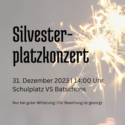 Silvesterplatzkonzert 2023